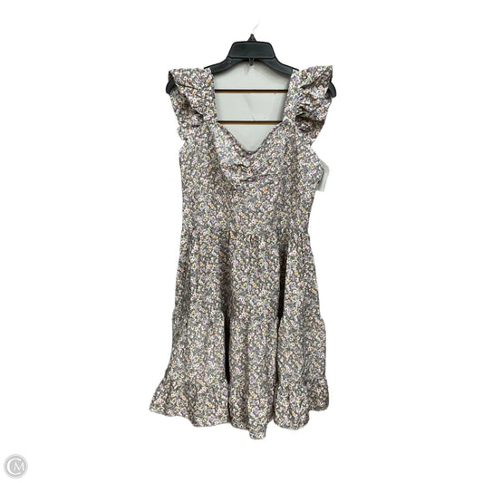 Dress Casual Midi By Prettygarden In Floral Print, Size: L