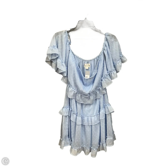 Dress Casual Short By Loveriche In Blue, Size: M