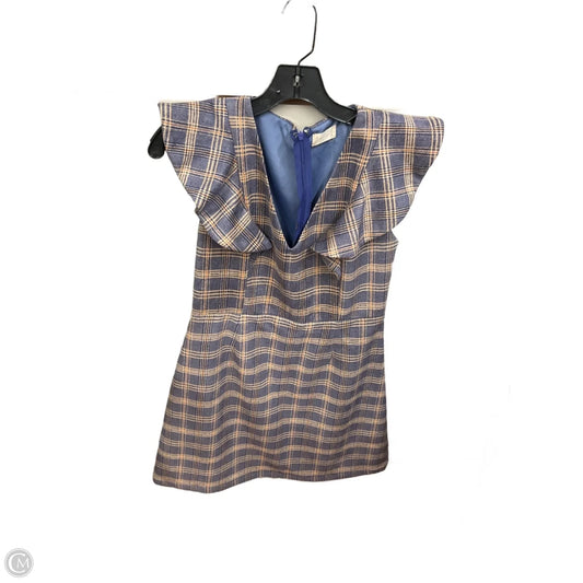 Dress Casual Short By Altard State In Plaid Pattern, Size: M