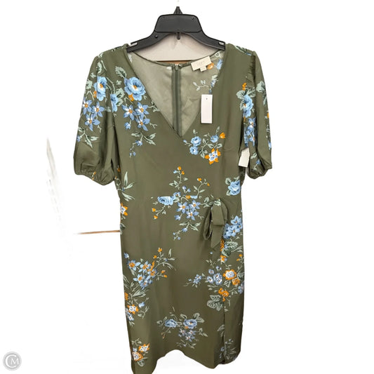Dress Casual Maxi By Loft In Green, Size: M