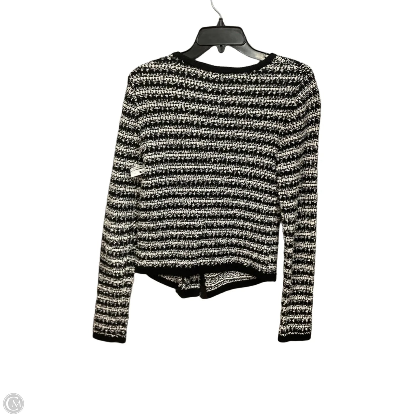 Jacket Other By Loft In Black & White, Size: Xs
