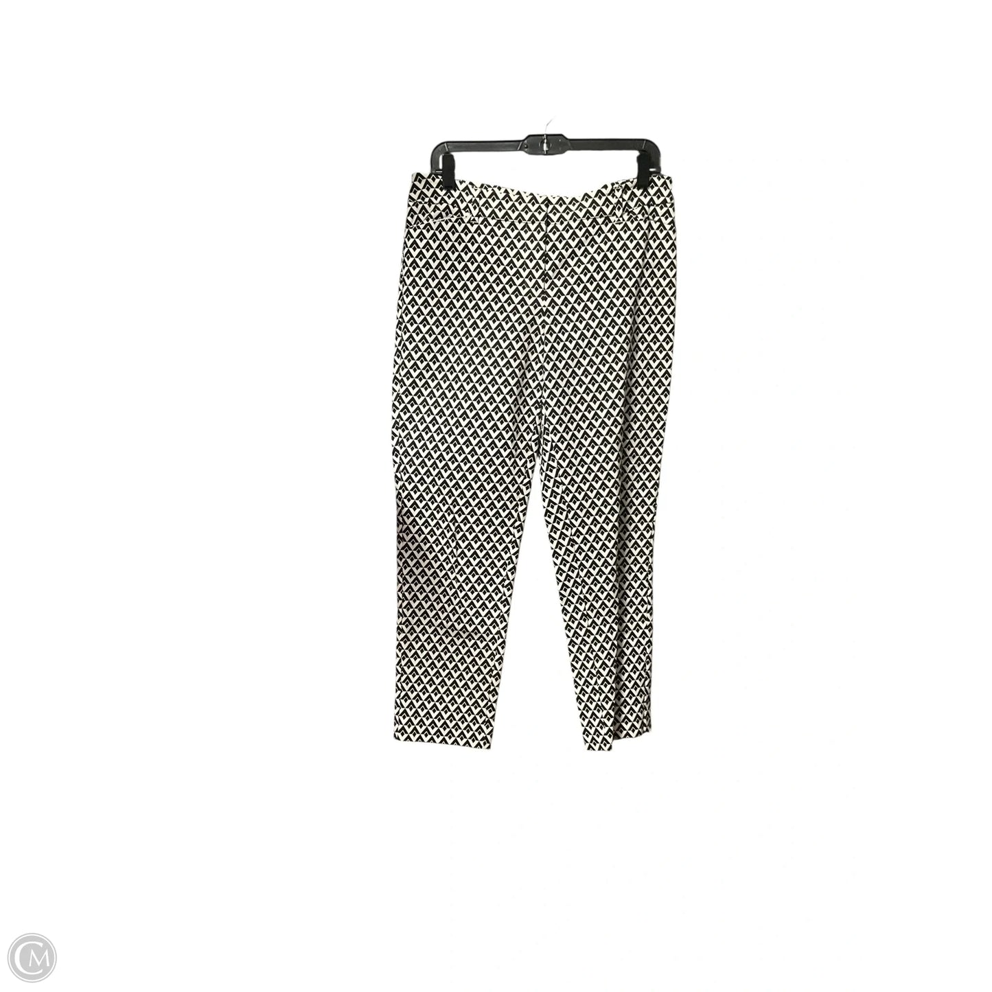 Pants Dress By White House Black Market In Blue & White, Size: 10