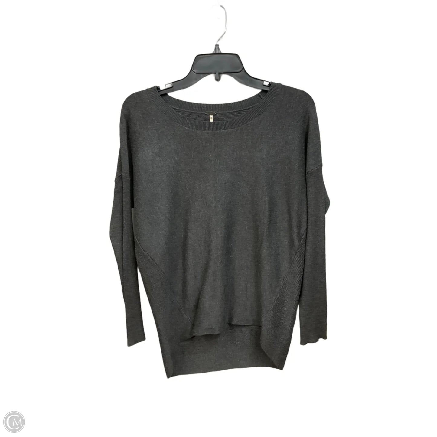 Top Long Sleeve Basic By Poof In Grey, Size: S