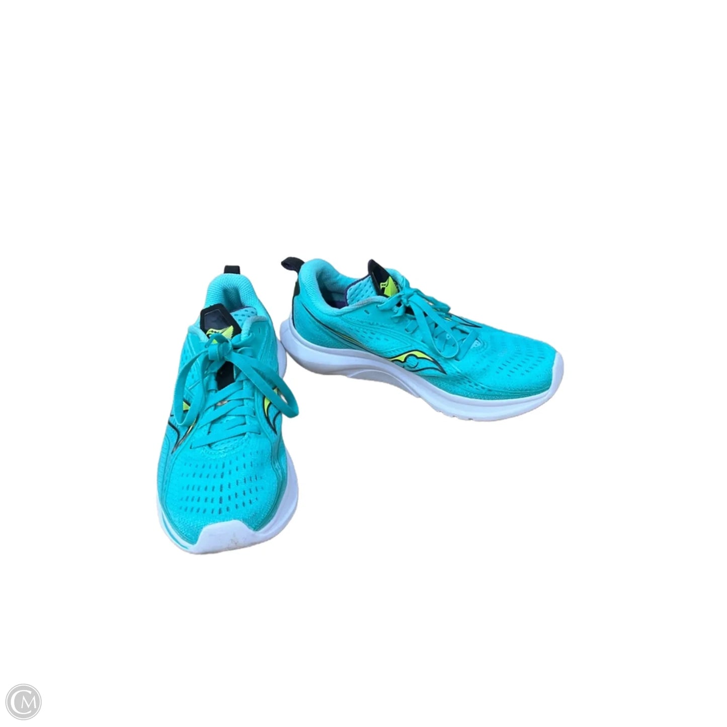 Shoes Athletic By Clothes Mentor In Teal, Size: 6.5