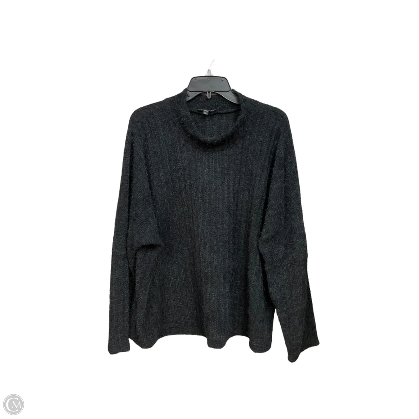 Top Long Sleeve Basic By Lane Bryant In Black, Size: 3x