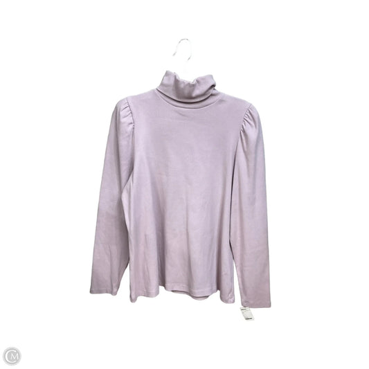 Top Long Sleeve Basic By Ophelia Roe In Purple, Size: 2x