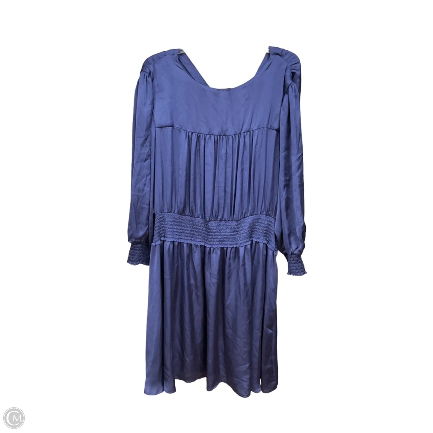 Dress Party Short By Ophelia Roe In Blue, Size: 3x