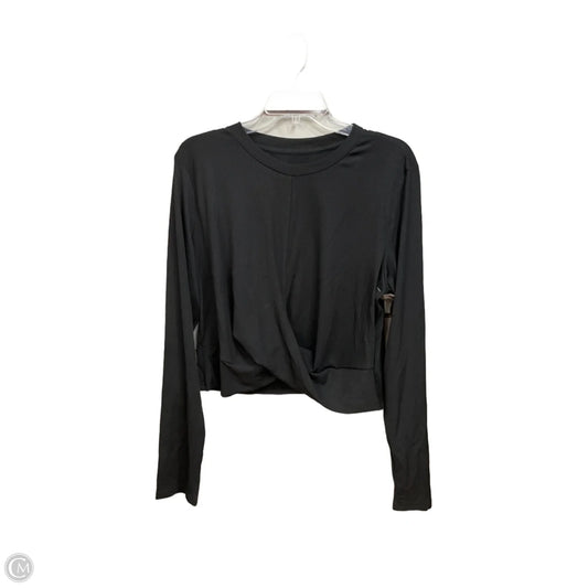 Top Long Sleeve Basic By Cider In Black, Size: 3x