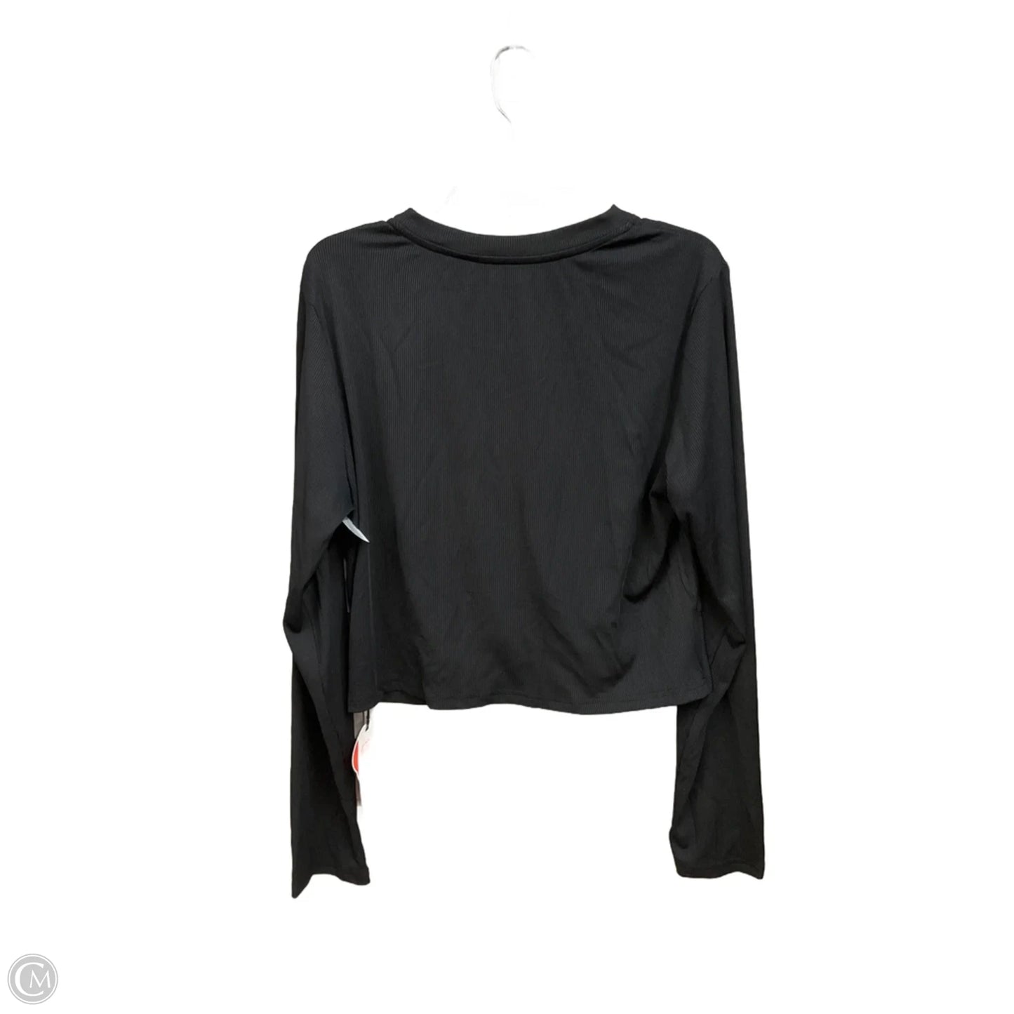 Top Long Sleeve Basic By Cider In Black, Size: 3x