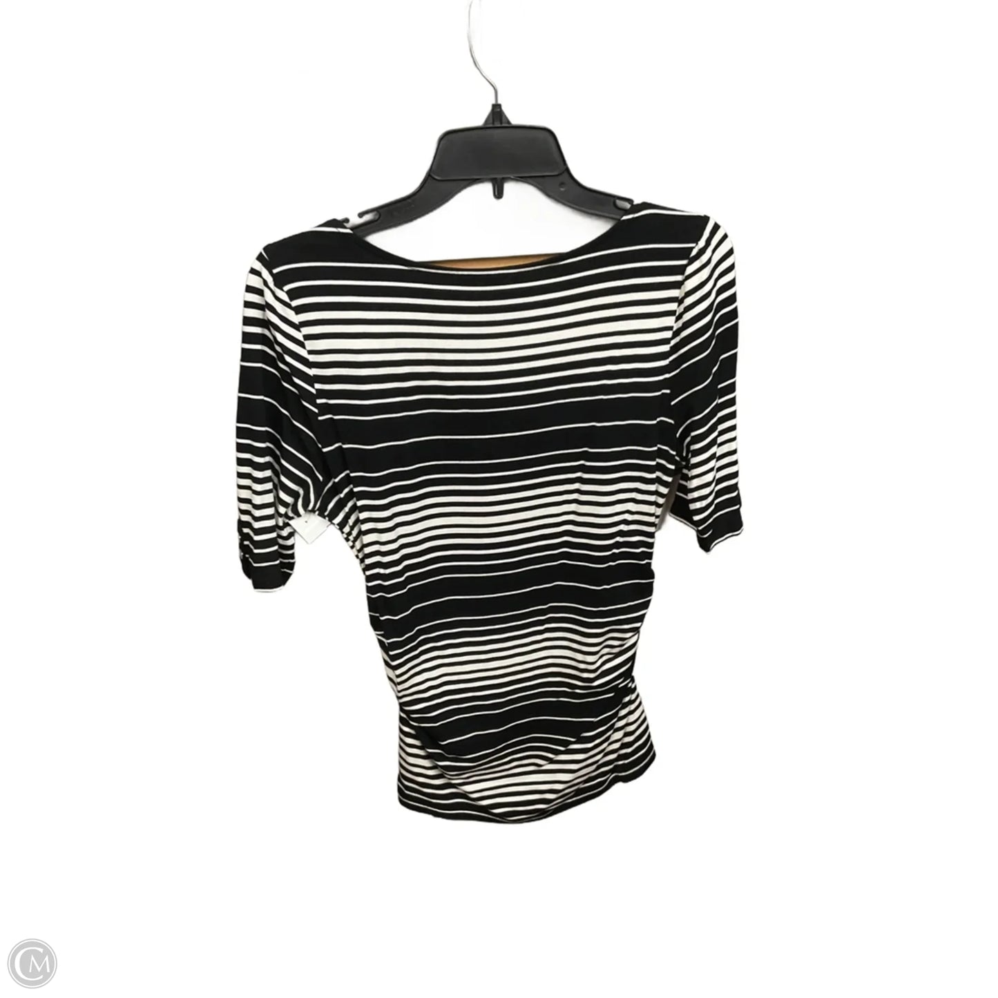 Top Long Sleeve Basic By Just Fab In Green, Size: M