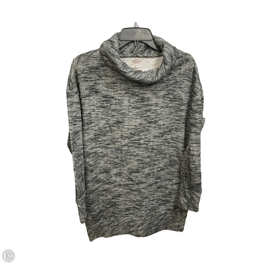 Tunic Long Sleeve By St Johns Bay In Black & Grey, Size: M