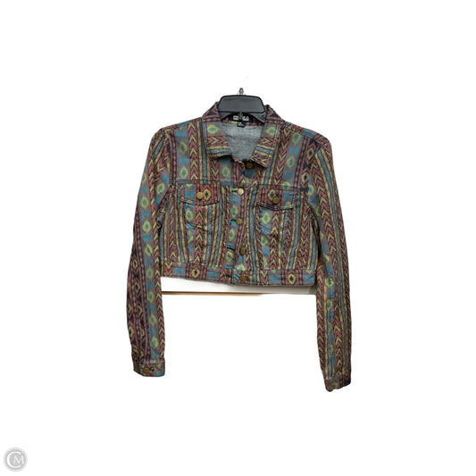 Jacket Denim By Forever 21 In Multi-colored, Size: M