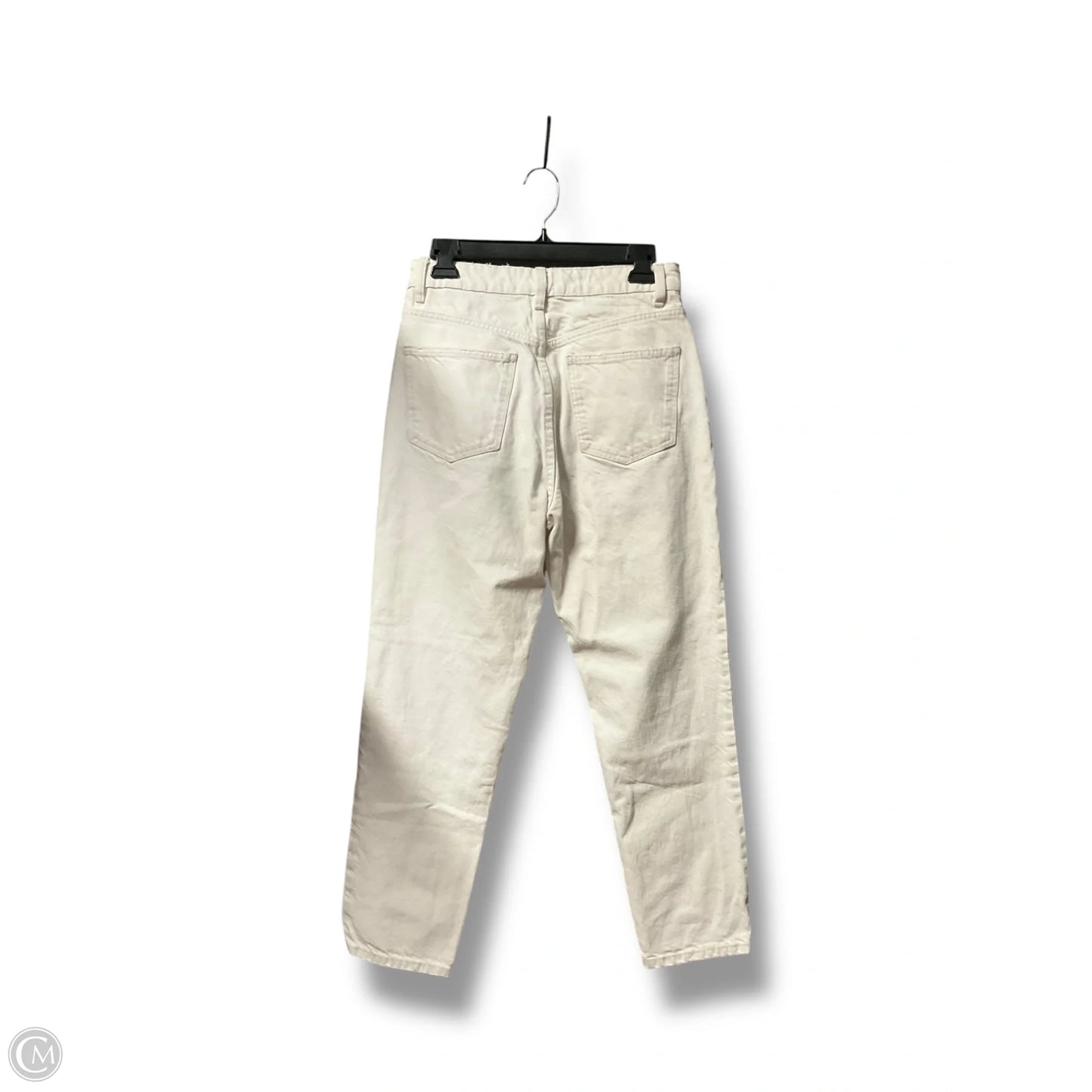Jeans Straight By Cmc In White, Size: 6