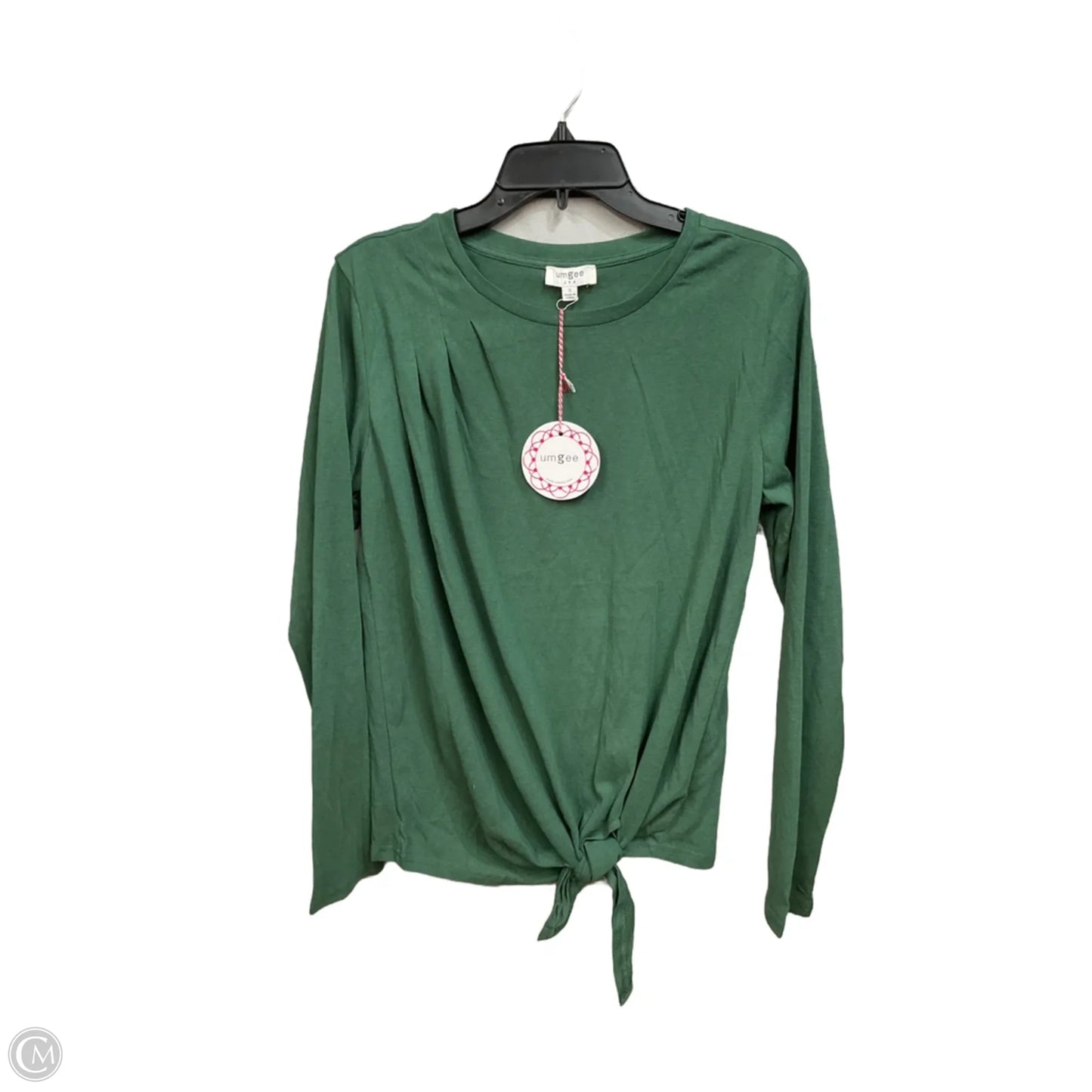 Top Long Sleeve Basic By Umgee In Green, Size: S