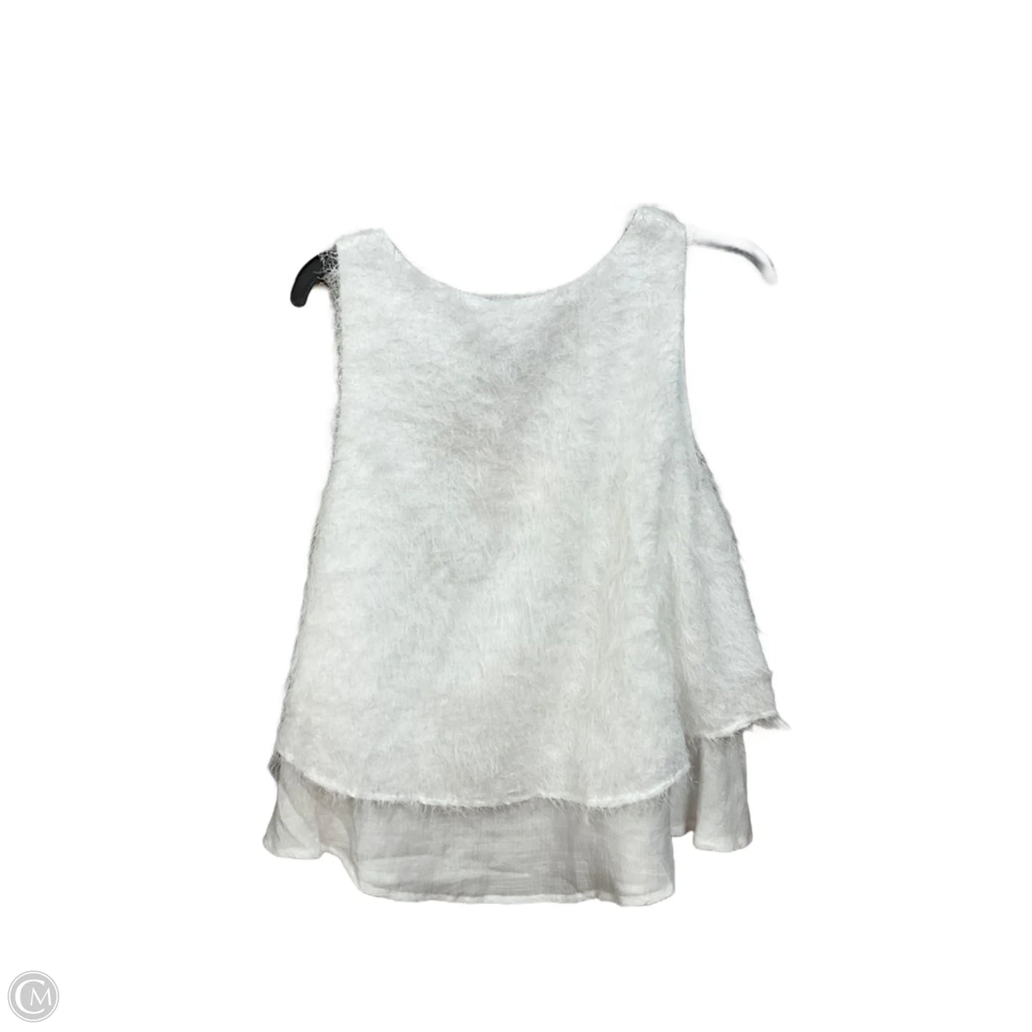 Top Sleeveless Basic By Umgee In White, Size: S