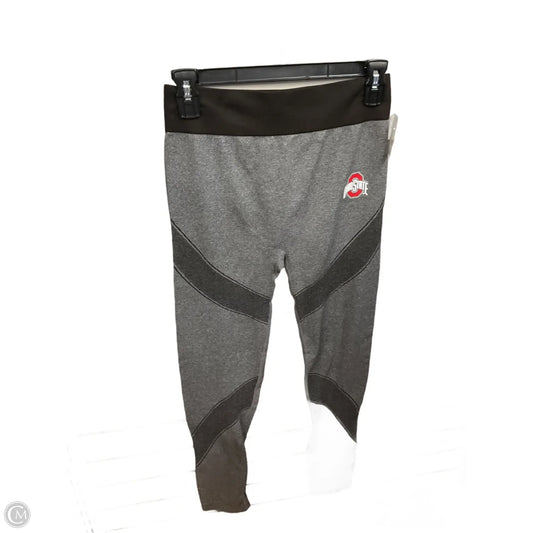 Pants Leggings By Clothes Mentor In Black & Grey, Size: 12