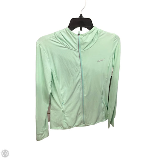 Athletic Jacket By Clothes Mentor In Green, Size: M