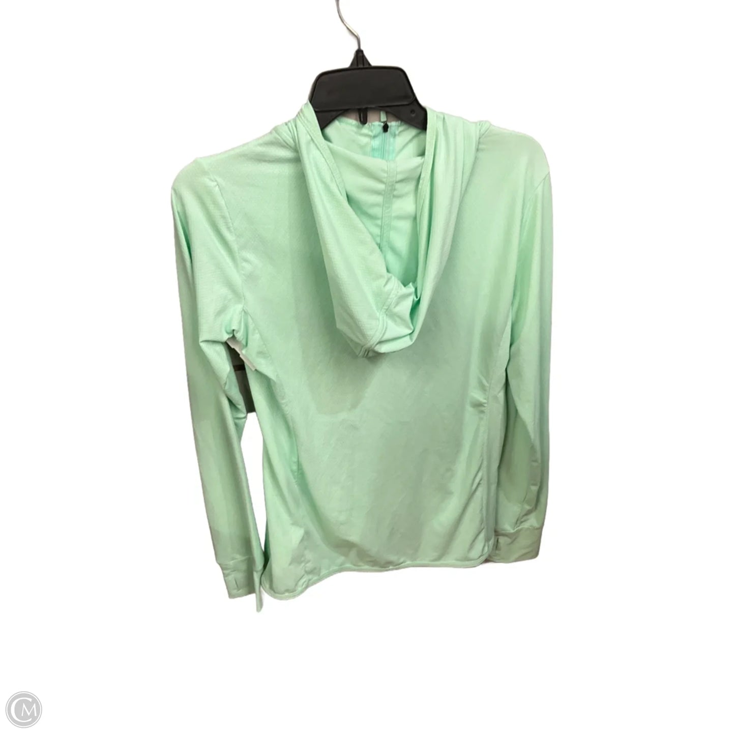 Athletic Jacket By Clothes Mentor In Green, Size: M