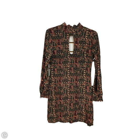 Dress Casual Short By Earthbound In Multi-colored, Size: M