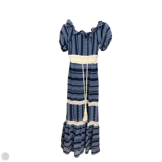 Dress Casual Maxi By Clothes Mentor In Blue, Size: S