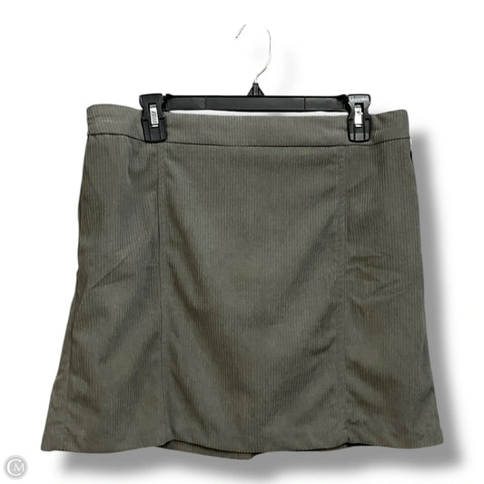 Skirt Mini & Short By Cmc In Grey, Size: Xl