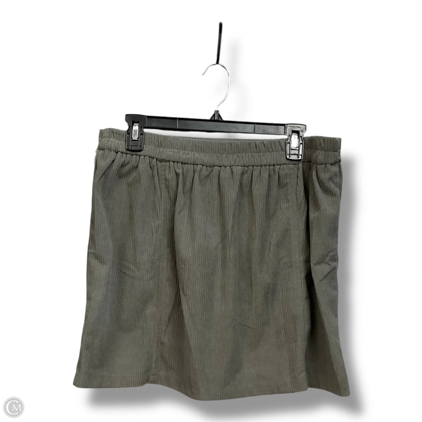 Skirt Mini & Short By Cmc In Grey, Size: Xl