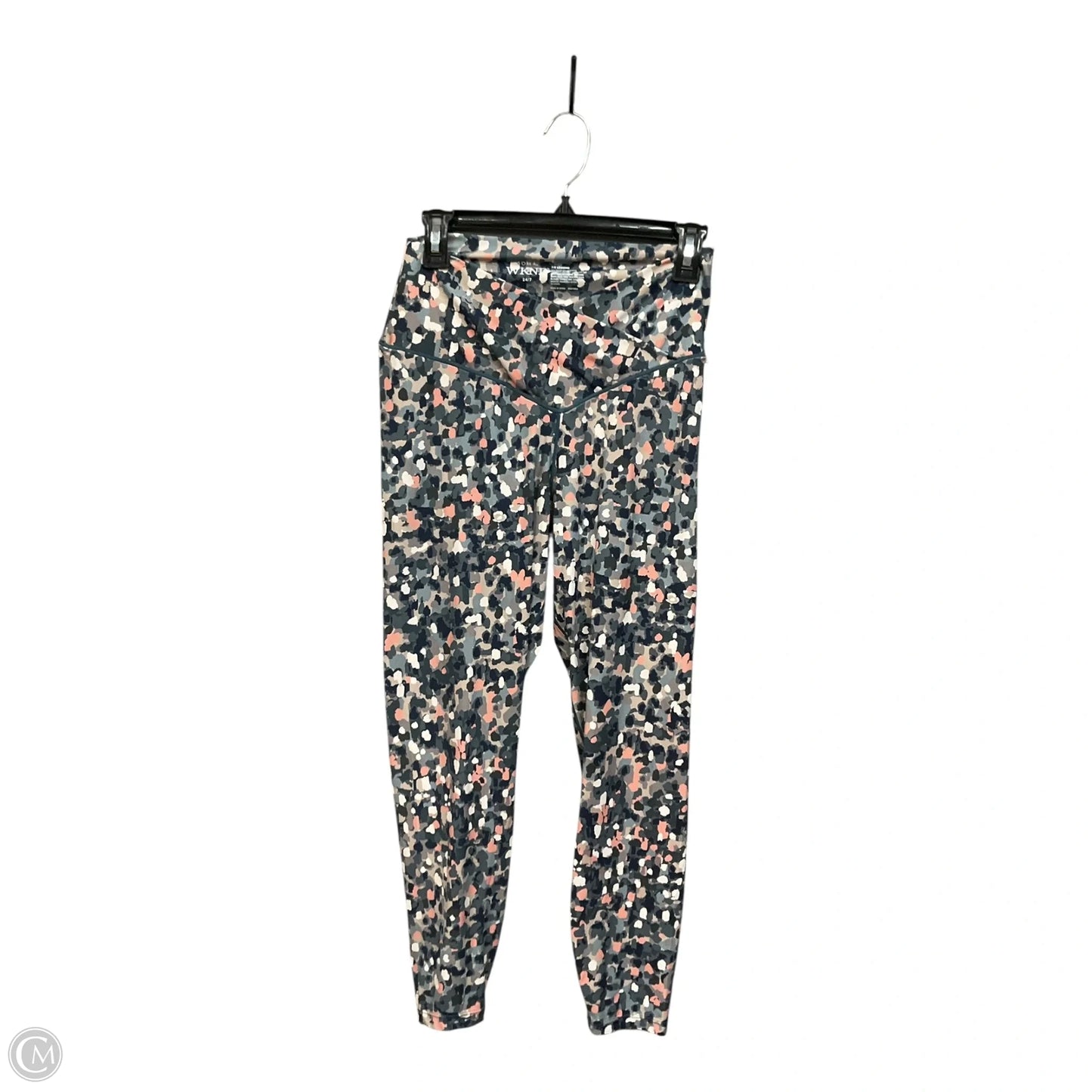 Athletic Leggings By Soma In Camouflage Print, Size: L