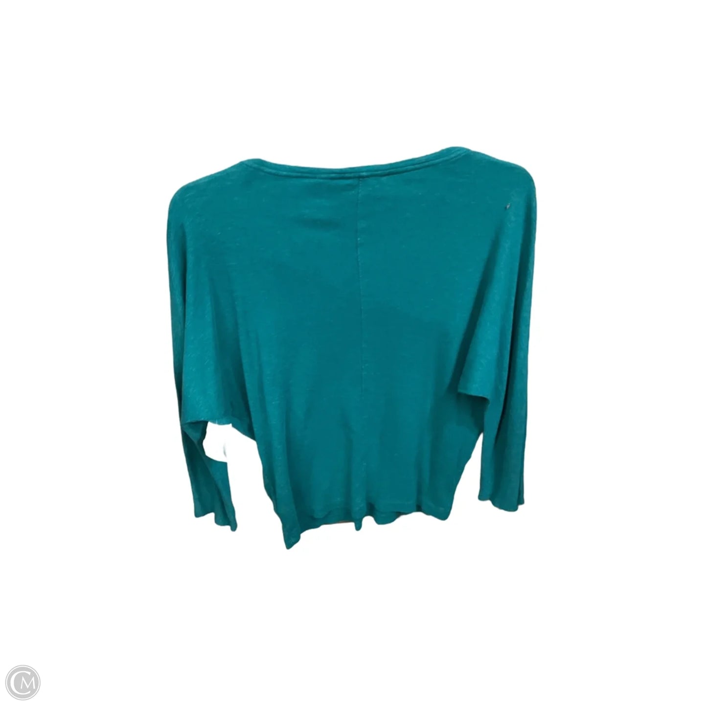 Top 3/4 Sleeve Basic By Rachel Zoe In Teal, Size: S
