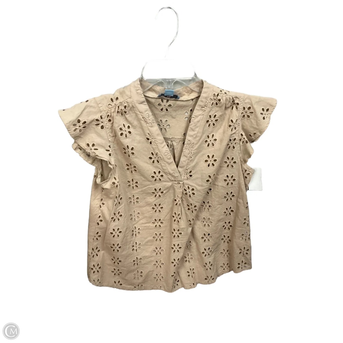 Top Sleeveless Basic By Cece In Tan, Size: S