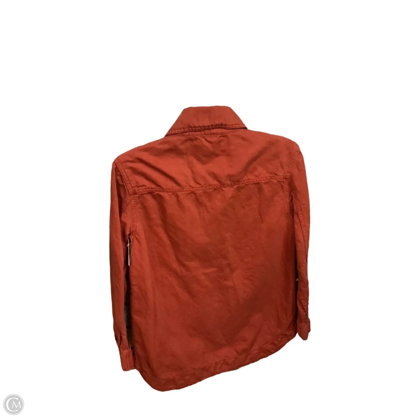 Blouse Long Sleeve By Loft In Bronze, Size: Xsp