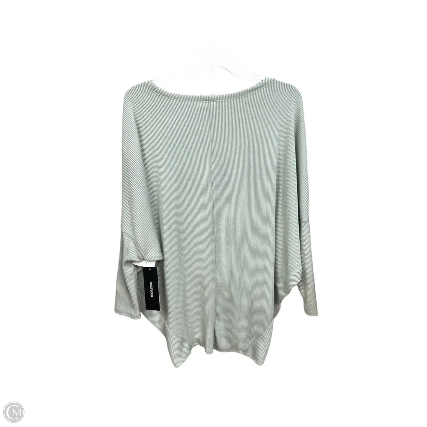 Top 3/4 Sleeve Basic By Clothes Mentor In Green, Size: S
