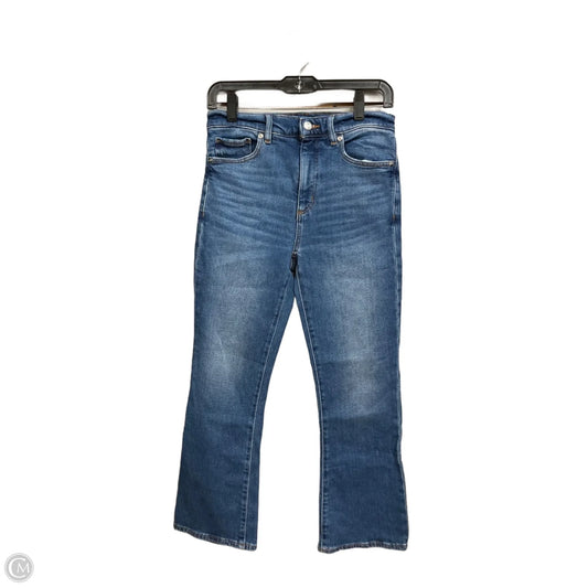 Jeans Straight By Loft In Blue Denim, Size: 2