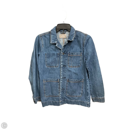 Jacket Denim By Everlane In Blue Denim, Size: Xs