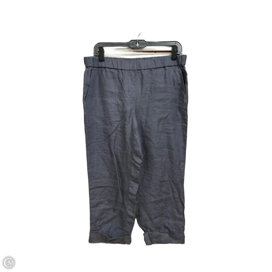Pants Linen By J. Jill In Grey, Size: 8p