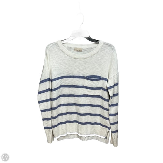 Top Long Sleeve By Be Cool In Striped Pattern, Size: M