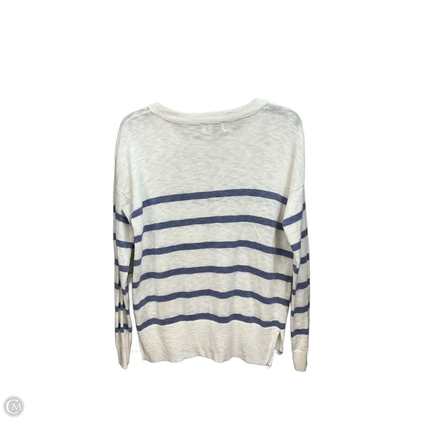 Top Long Sleeve By Be Cool In Striped Pattern, Size: M