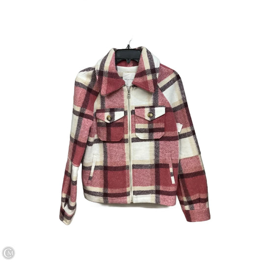 Coat Other By Avec Les Filles In Plaid Pattern, Size: Xs