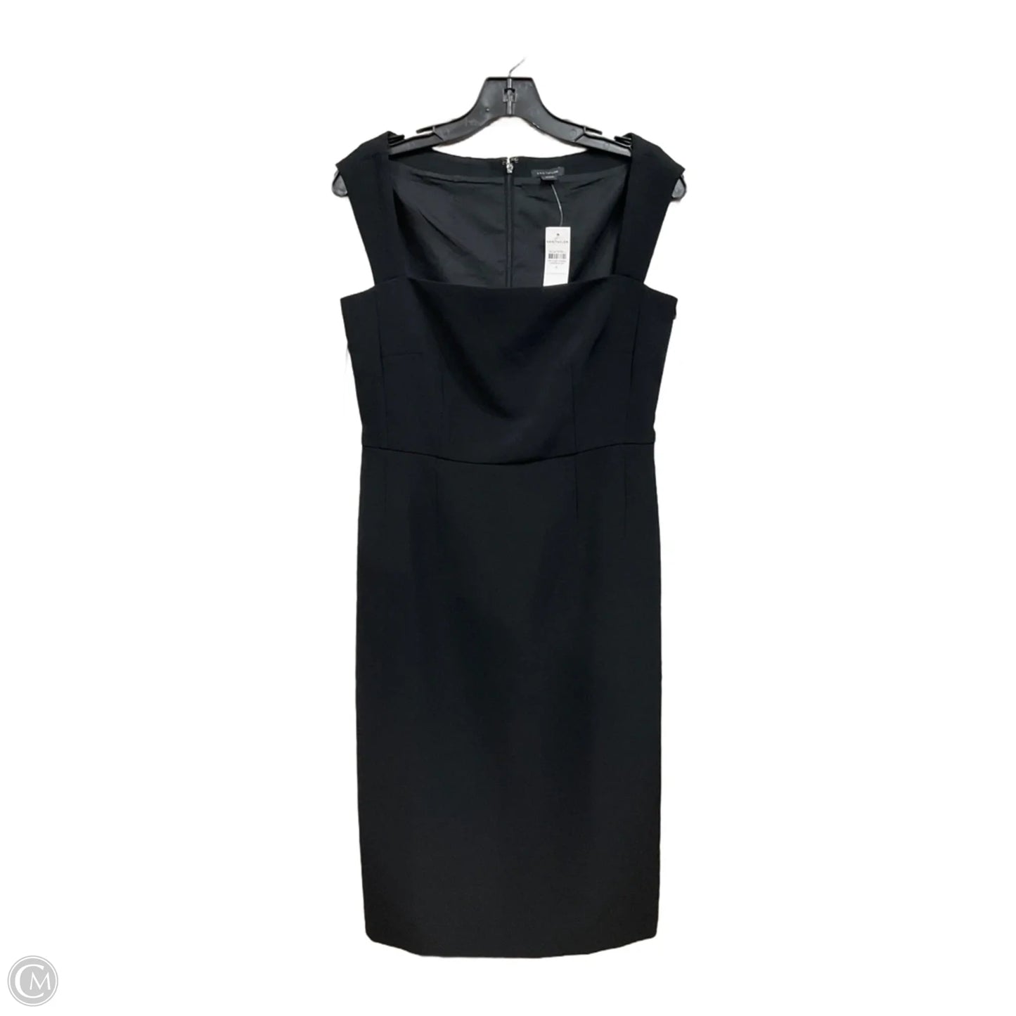 Dress Party Midi By Ann Taylor In Black, Size: S