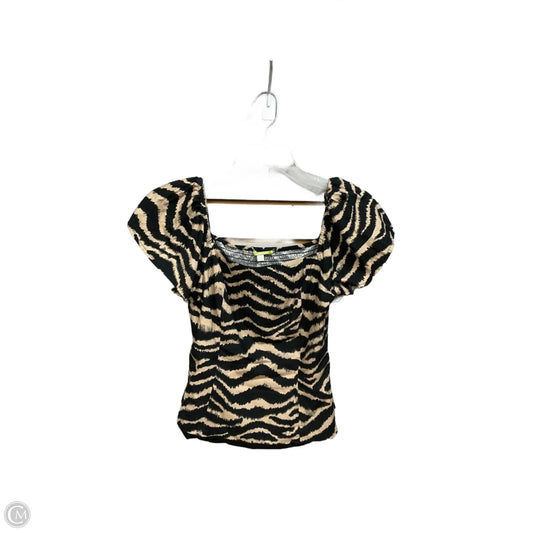 Top Short Sleeve By Gianni Bini In Multi-colored, Size: S