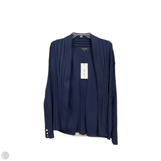 Cardigan By Clothes Mentor In Navy, Size: L