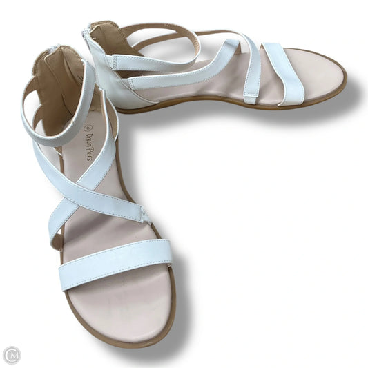 Sandals Flats By Cmc In White, Size: 6