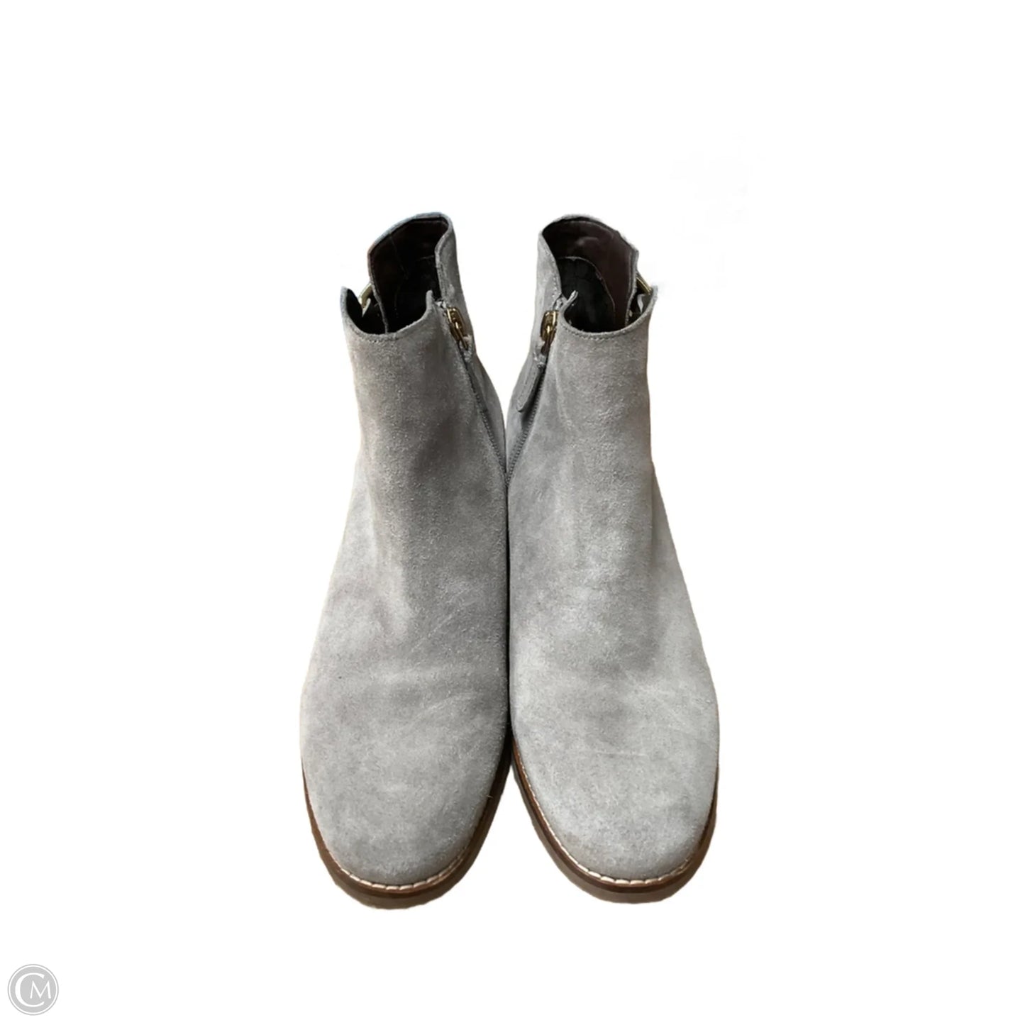 Boots Ankle Heels By Cole-haan In Taupe, Size: 9.5