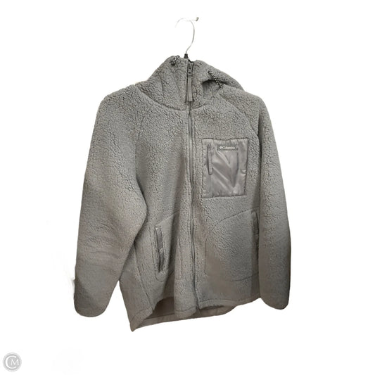 Jacket Fleece By Columbia In Grey, Size: Xl