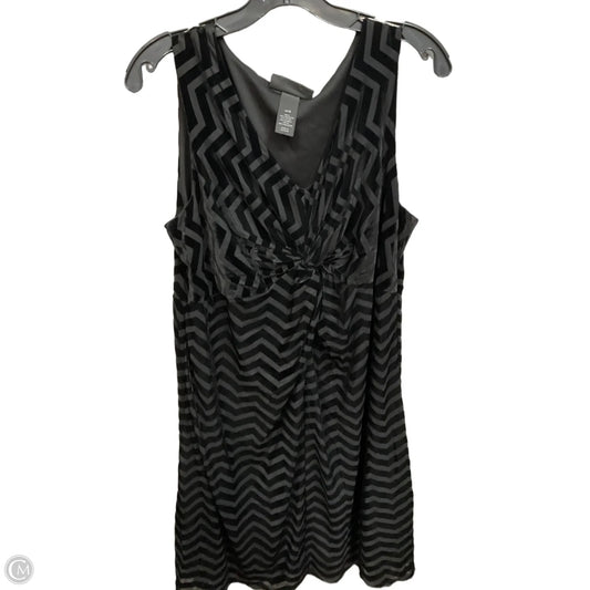 Dress Party Midi By Lane Bryant In Black, Size: Xl