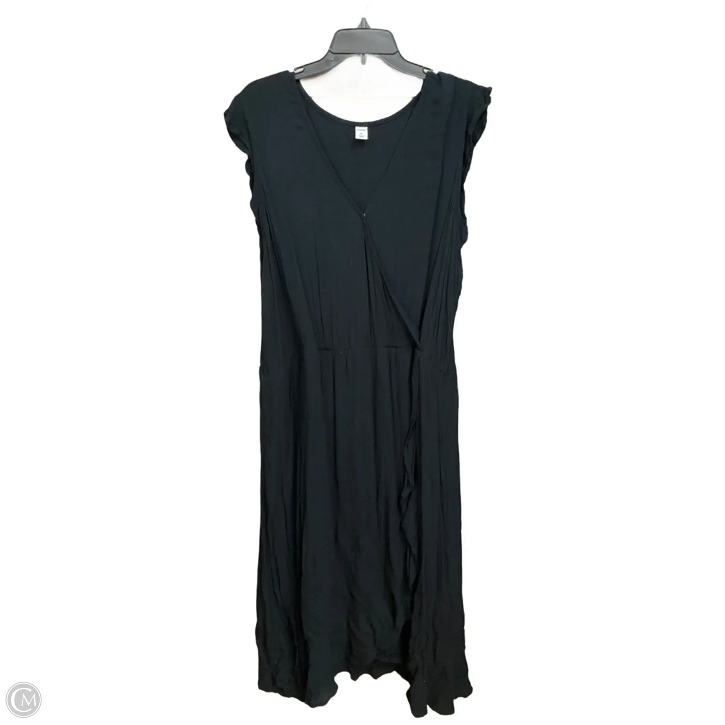 Dress Casual Maxi By Old Navy In Black, Size: Xxl