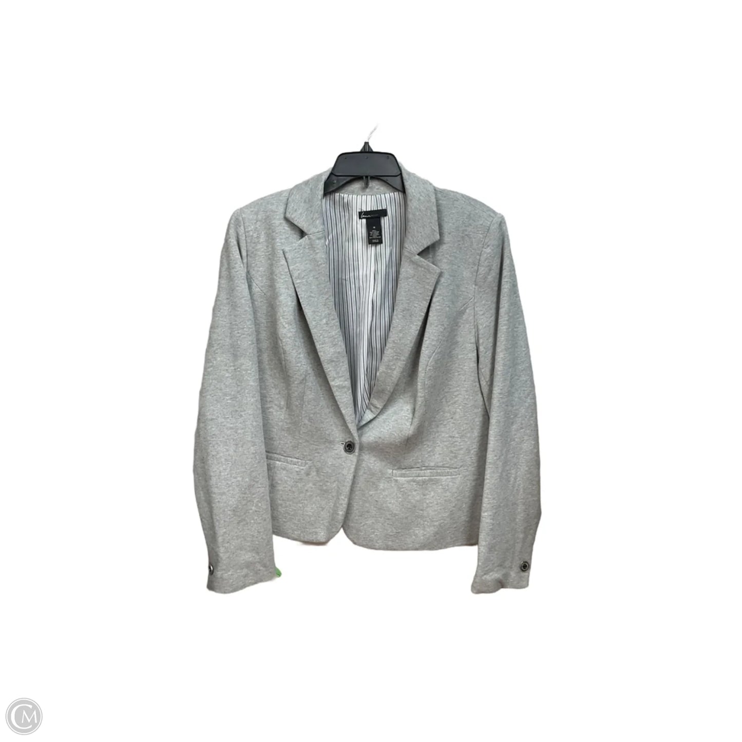 Blazer By Lane Bryant In Grey, Size: 2x
