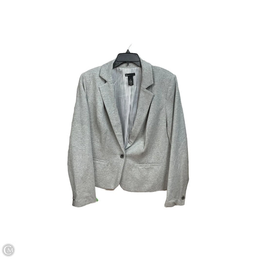 Blazer By Lane Bryant In Grey, Size: 2x
