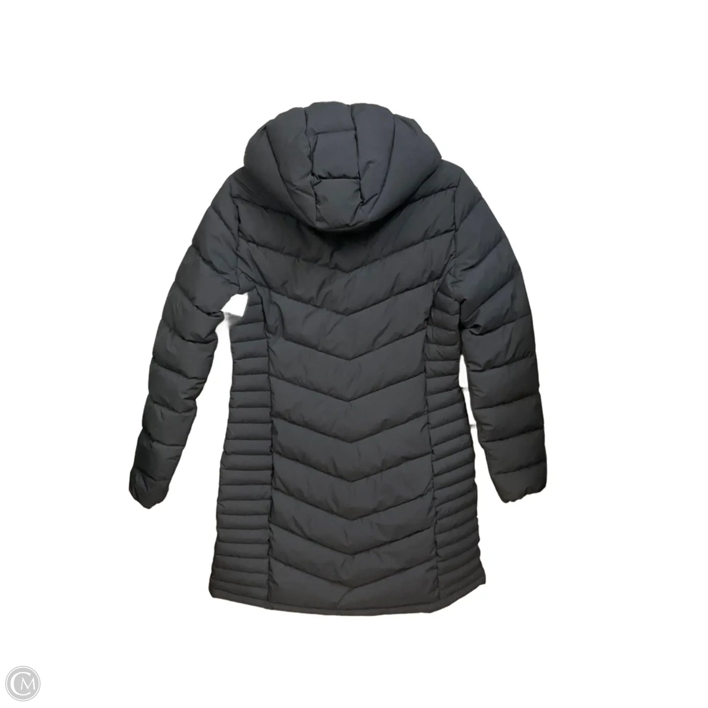 Coat Puffer & Quilted By Dkny In Black, Size: S