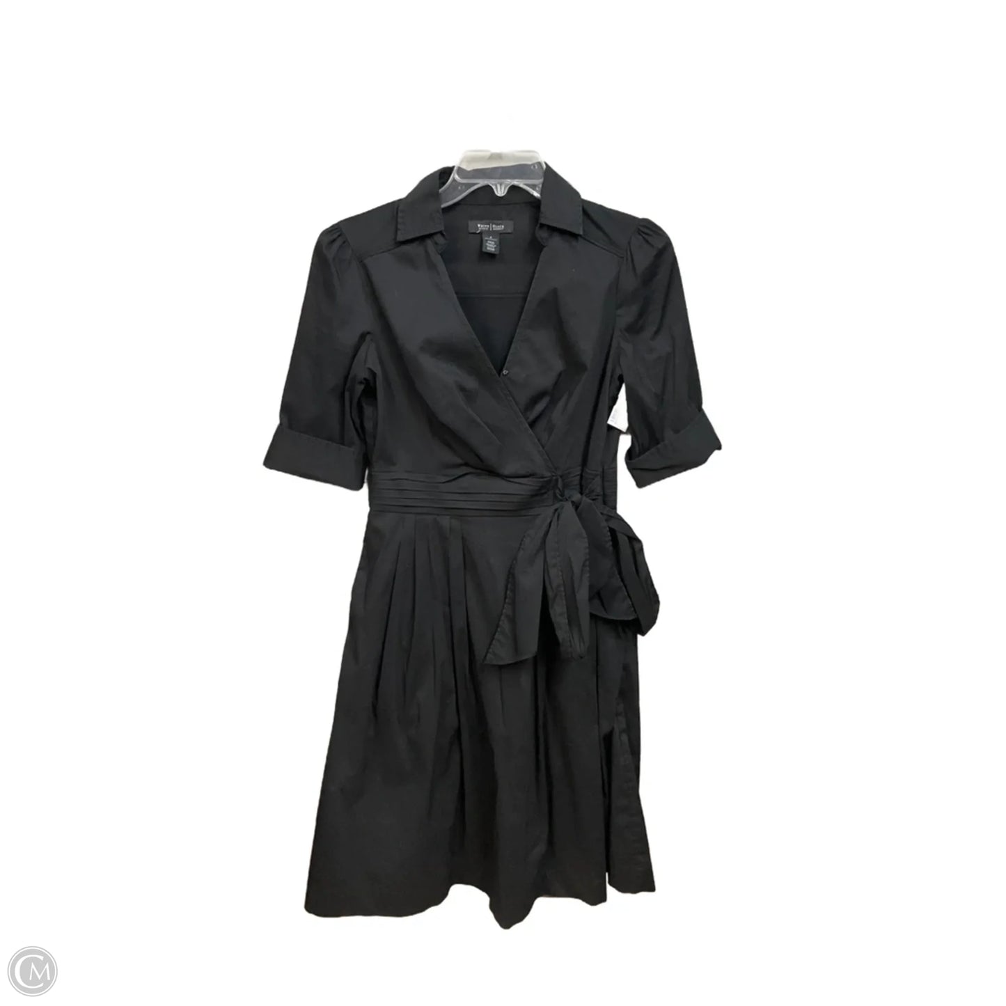 Dress Casual Short By White House Black Market In Black, Size: S