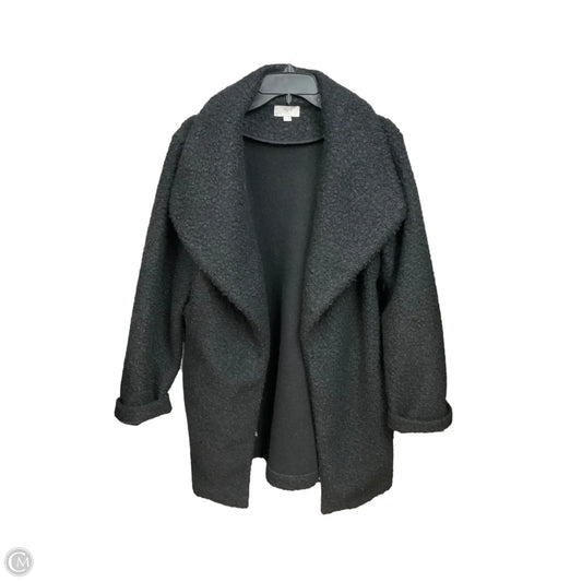 Coat Other By Loft In Black, Size: L